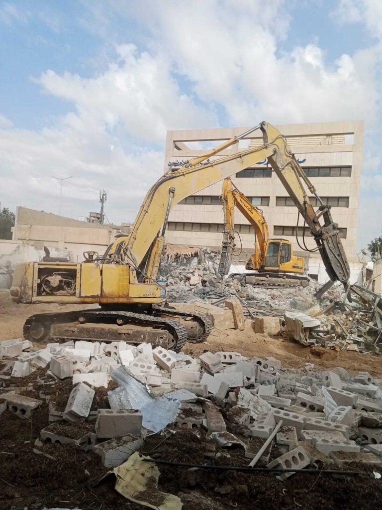 demolition in Saudi Arabia (KSA)