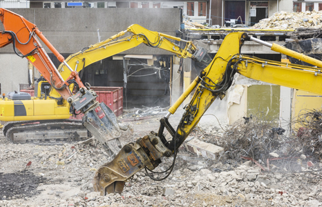 demolition in Saudi Arabia (KSA)